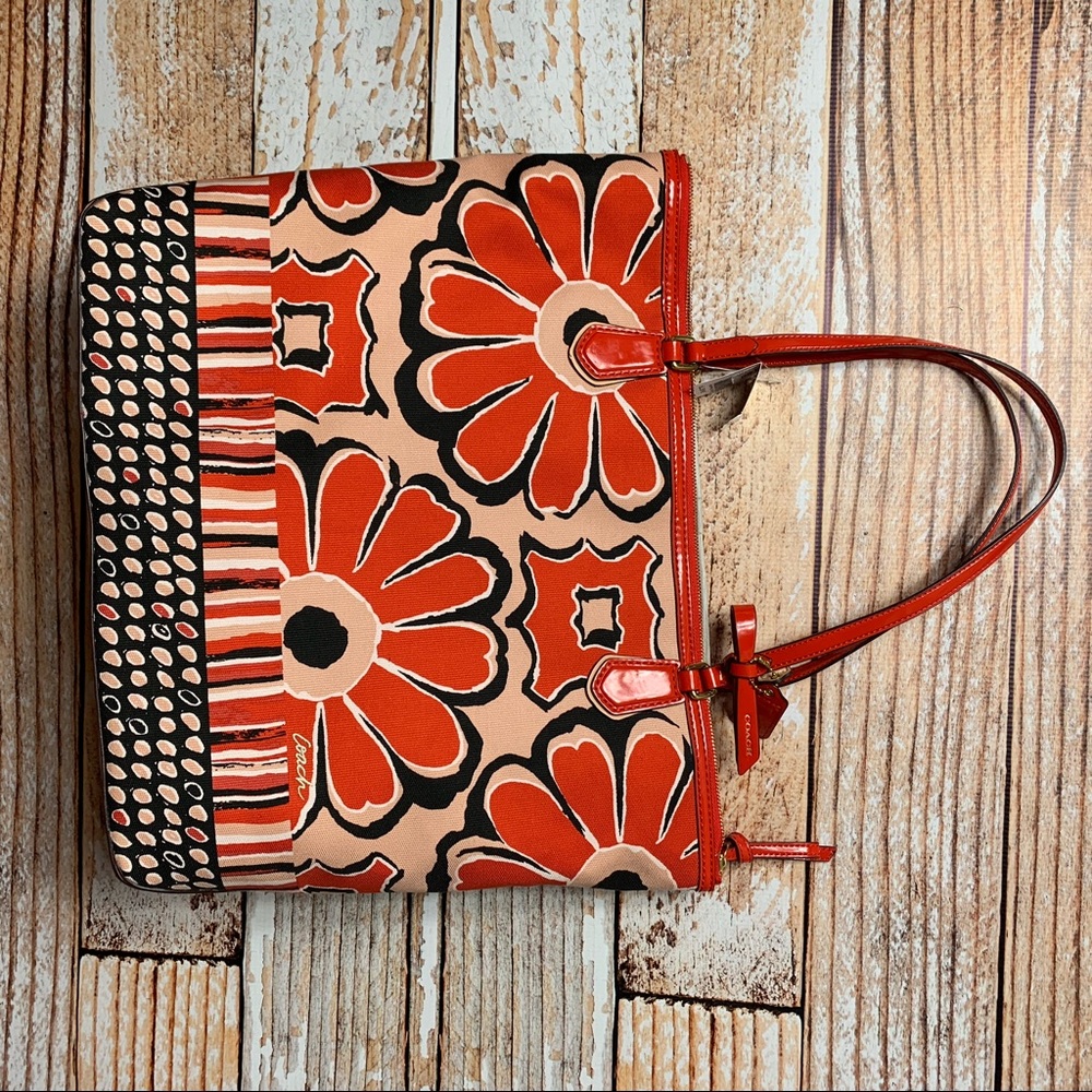 Cute Coach Bag Floral Print